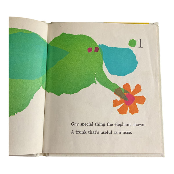 Animals to See 1 2 3 Vintage 1964 Whitman Hardcover Top Top Tales Book 2463