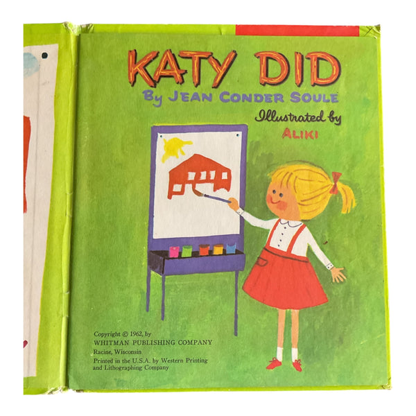 Katy Did Vintage 1962 Whitman Hardcover Childrens Top Top Tales Book 2485