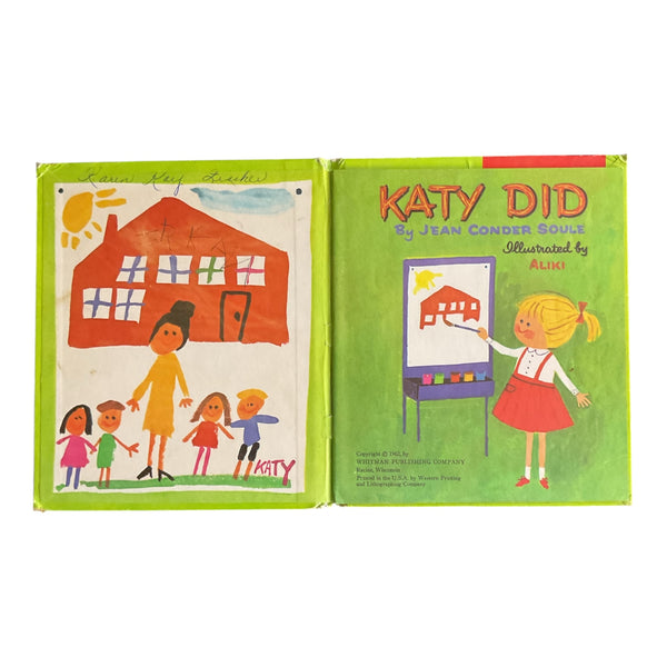 Katy Did Vintage 1962 Whitman Hardcover Childrens Top Top Tales Book 2485
