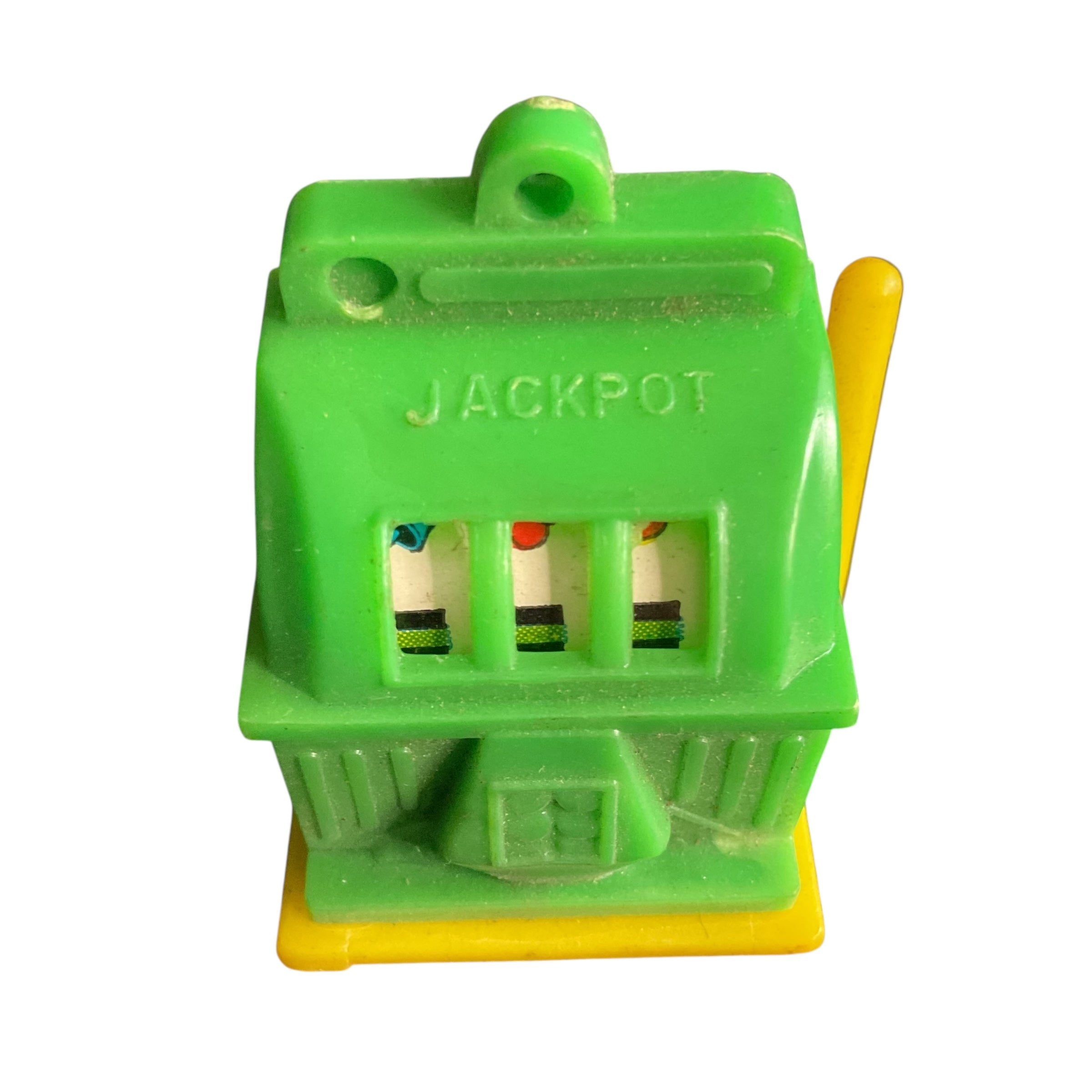 Vintage 1960s Four Queens Casino Mini Slot Machine Toy Charm