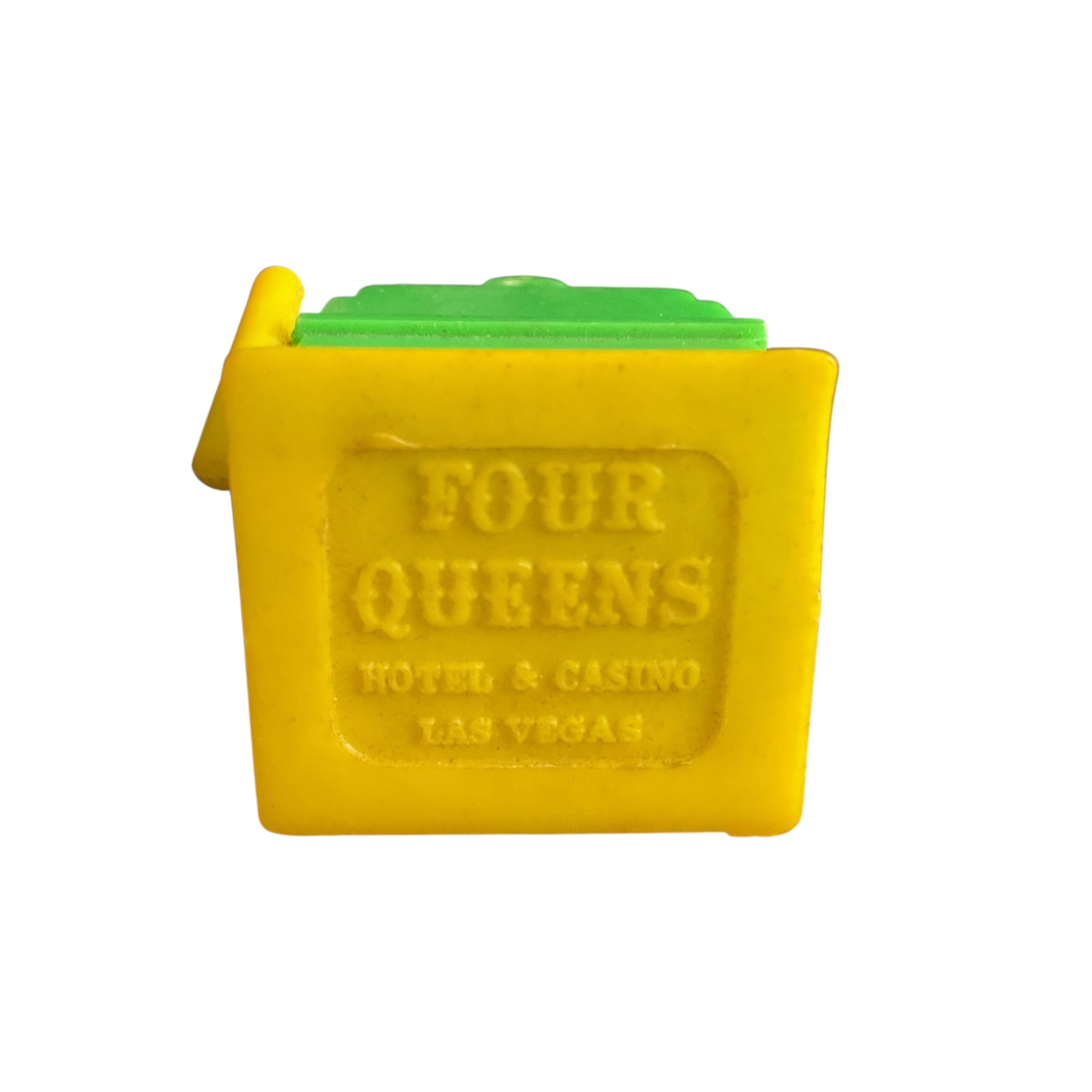 Vintage 1960s Four Queens Casino Mini Slot Machine Toy Charm