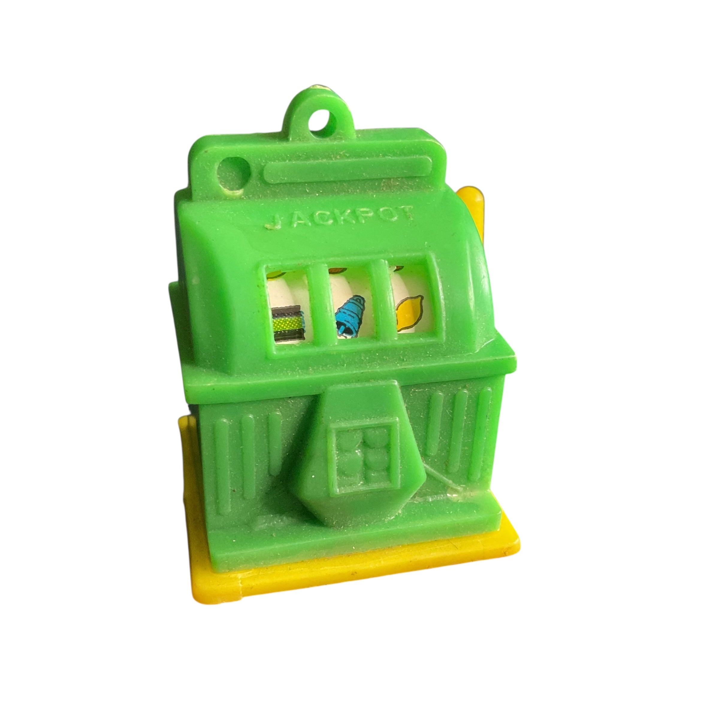 Vintage 1960s Four Queens Casino Mini Slot Machine Toy Charm