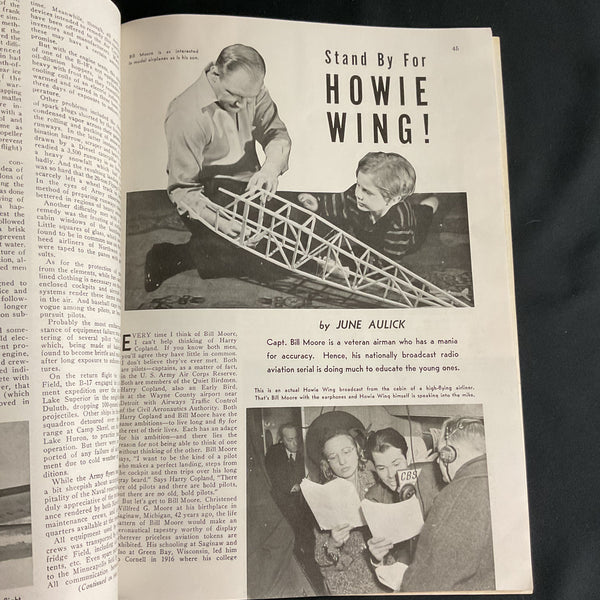 Popular Aviation Magazine May 1939 T Claude Ryan Life Story