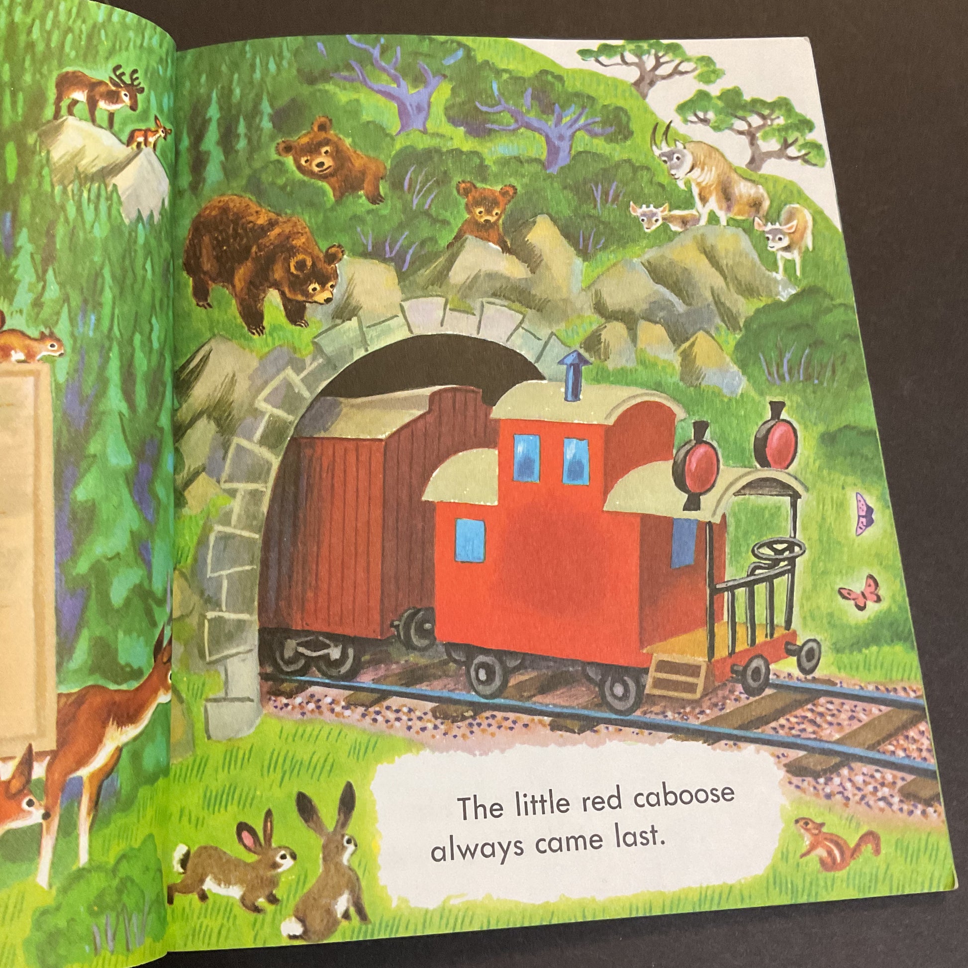 The Little Red Caboose Vintage 1994 Little Golden Book - Avid Vintage
