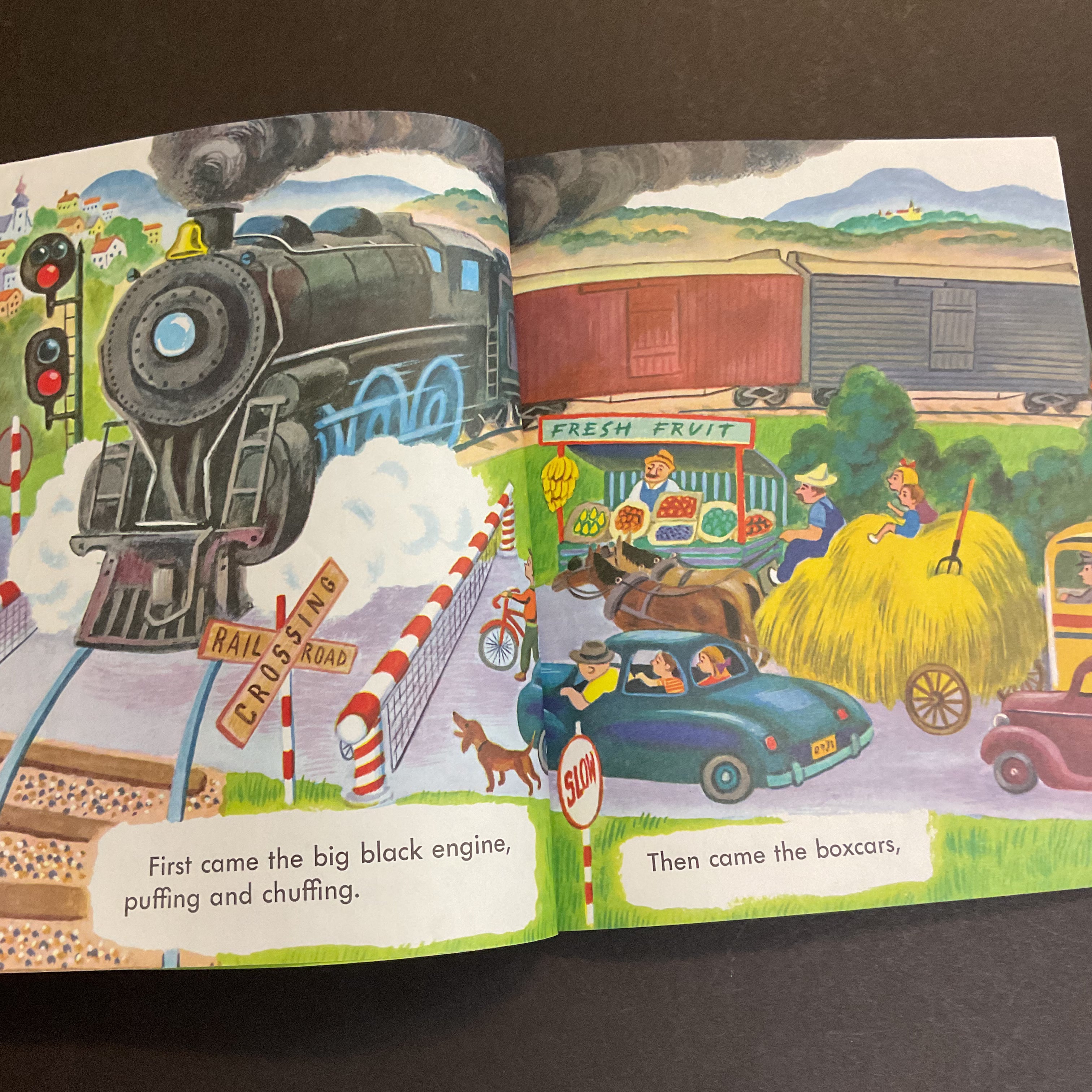 The Little Red Caboose Vintage 1994 Little Golden Book - Avid Vintage