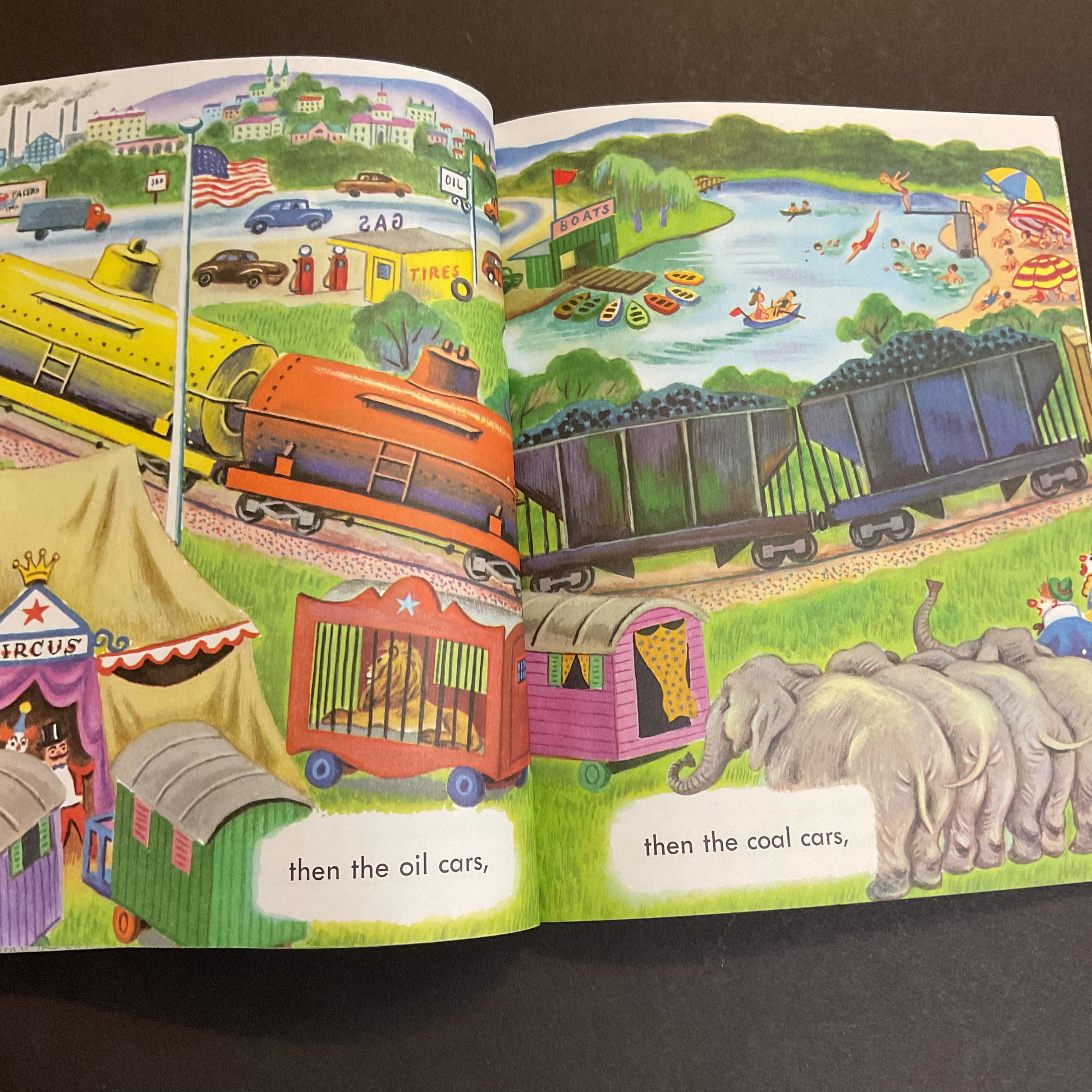 The Little Red Caboose Vintage 1994 Little Golden Book - Avid Vintage