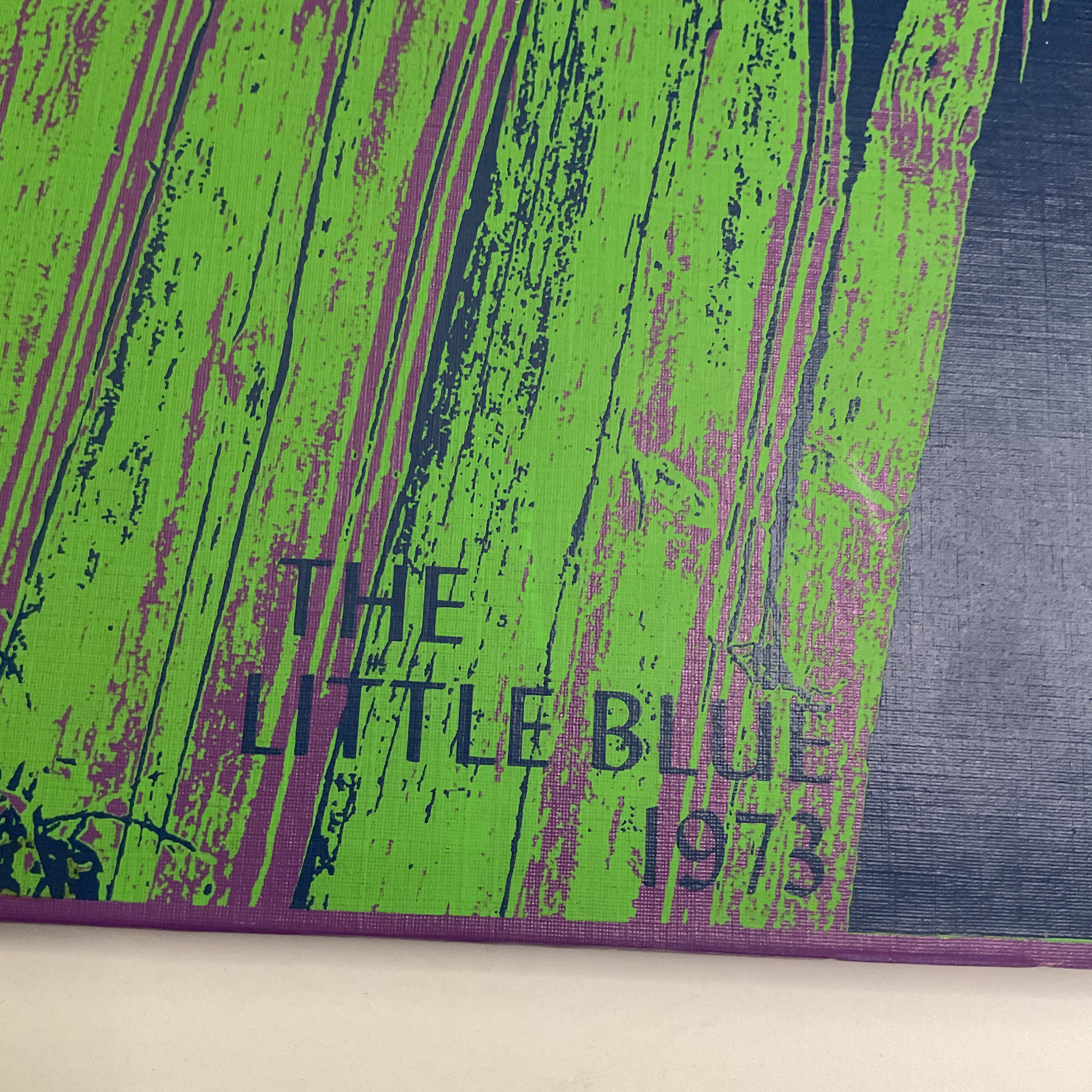 Vintage 1973 Fairbury Nebraska College Yearbook The Little Blue Photos History