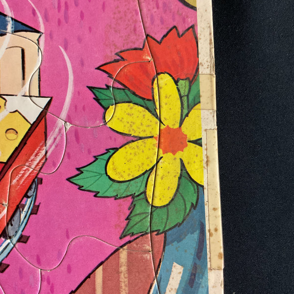 Vintage 1971 Tom and Jerry Frame Tray Puzzle Whitman 4557 Train