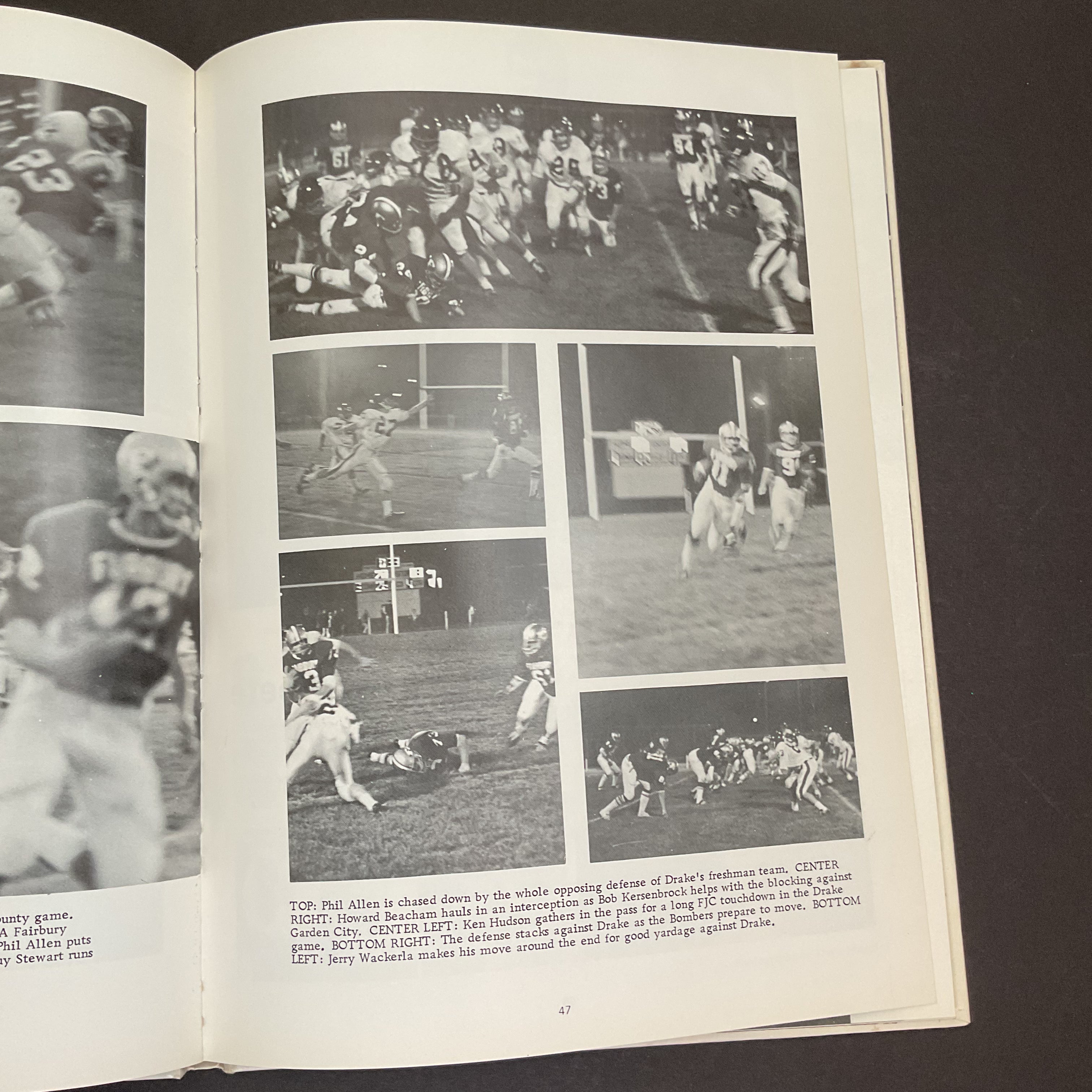The Little Blue Vintage 1972 Fairbury Nebraska College Yearbook Photos History