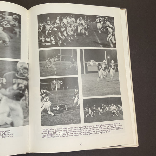 The Little Blue Vintage 1972 Fairbury Nebraska College Yearbook Photos History