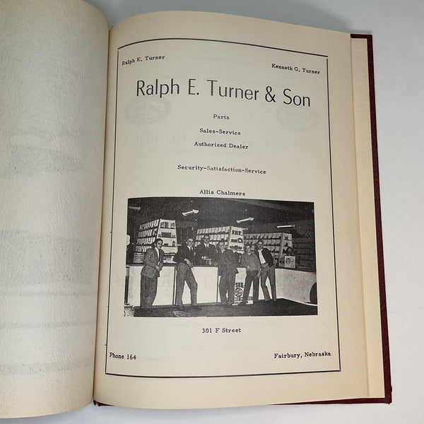 Redbird Memoir Vintage 1948 Endicott Nebraska School Yearbook Photos History
