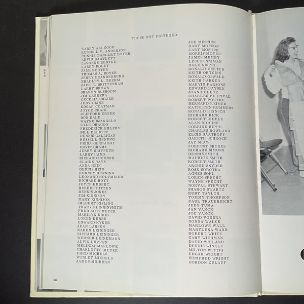 Vintage 1960 Fairbury Nebraska College Yearbook The Little Blue Photos History