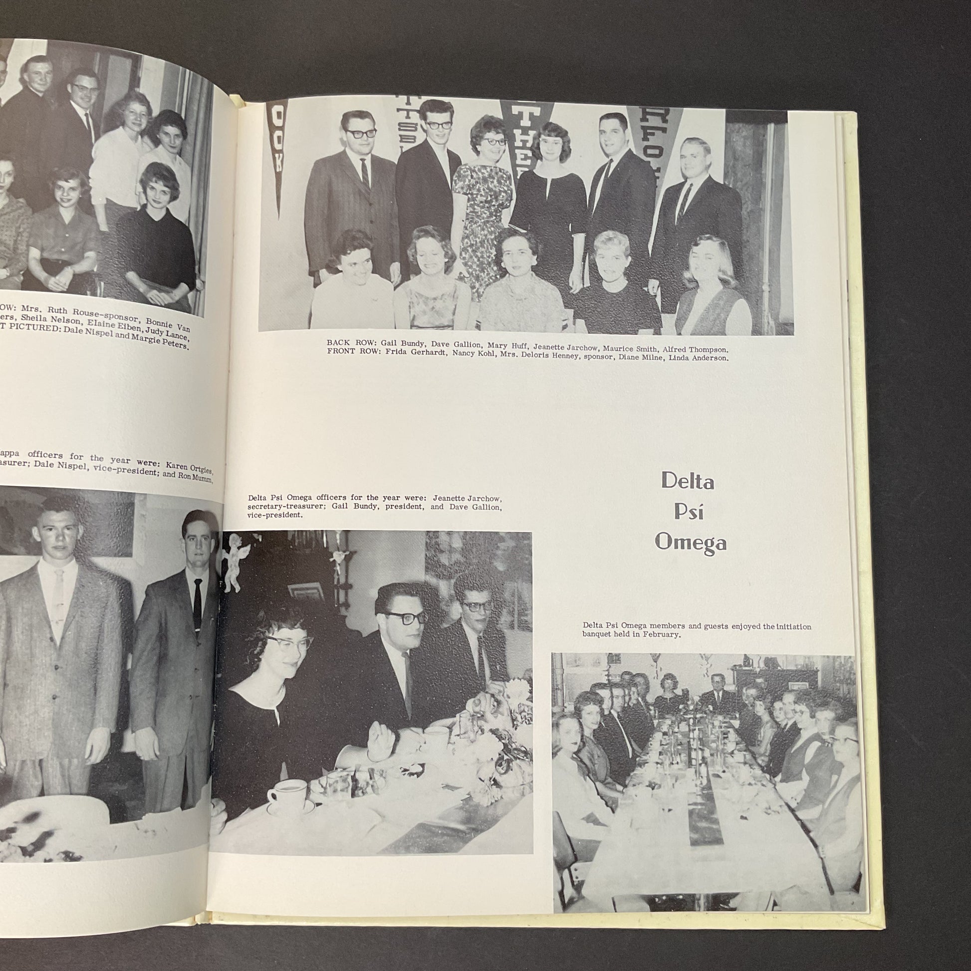 Vintage 1960 Fairbury Nebraska College Yearbook The Little Blue Photos History - Avid Vintage