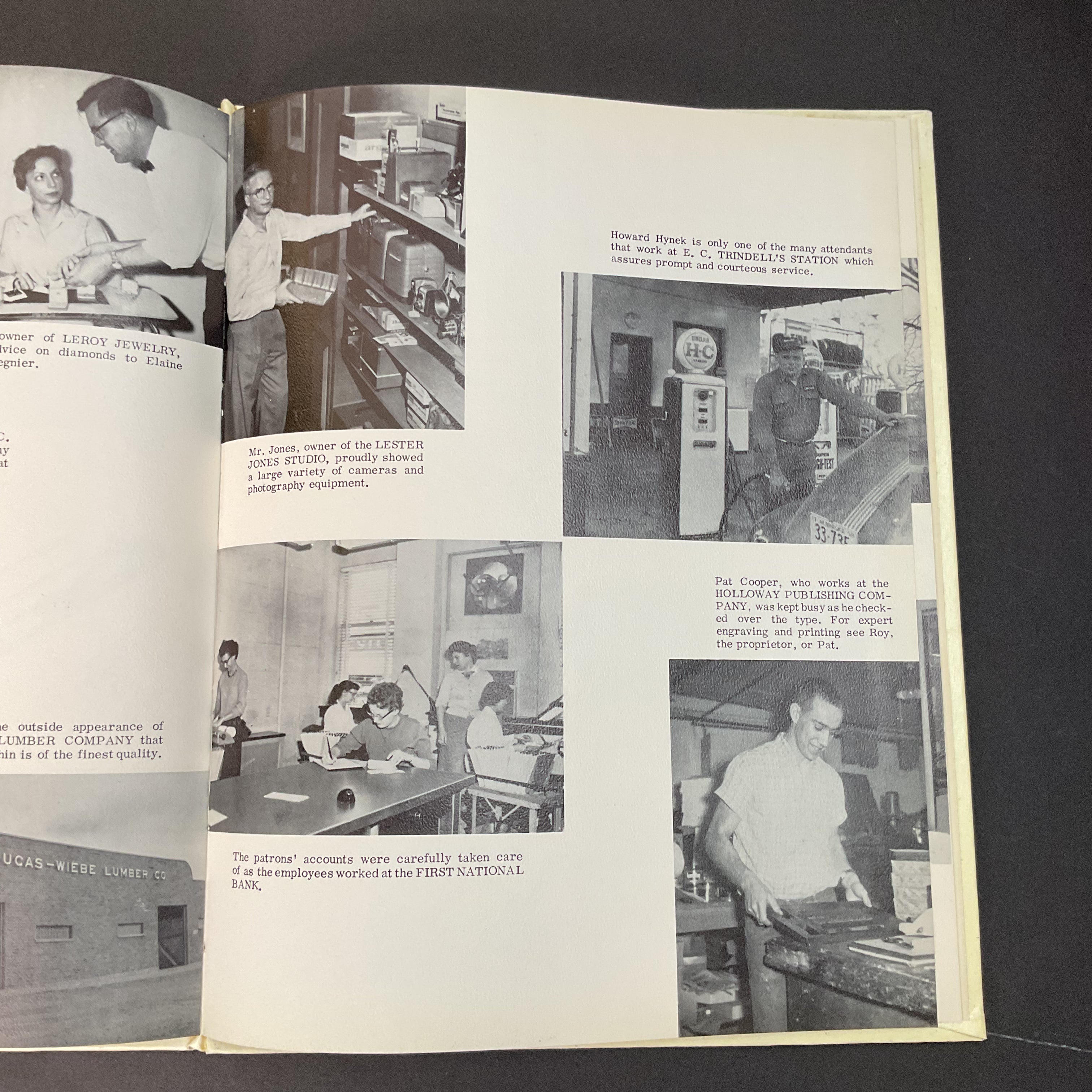 Vintage 1960 Fairbury Nebraska College Yearbook The Little Blue Photos History - Avid Vintage