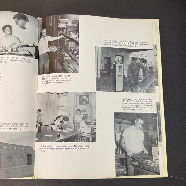 Vintage 1960 Fairbury Nebraska College Yearbook The Little Blue Photos History