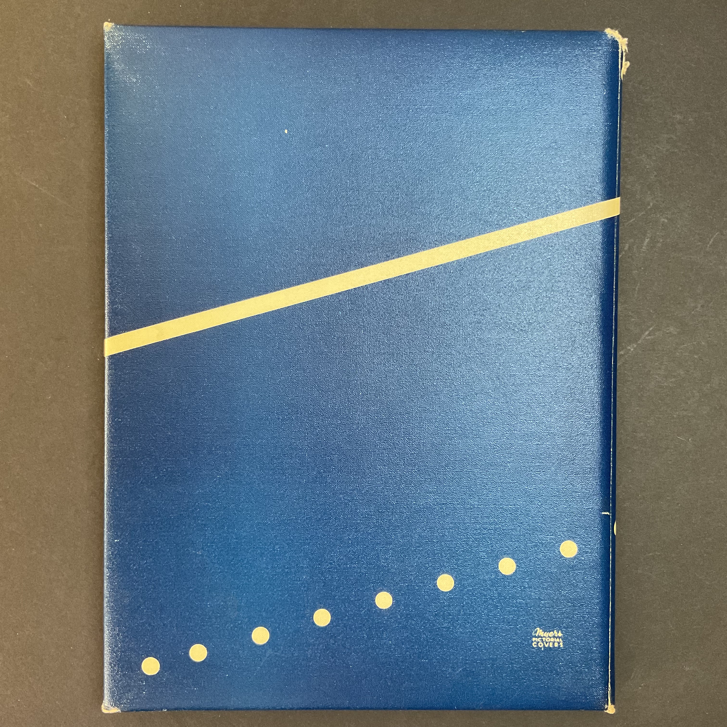 Vintage 1954 The Little Blue Fairbury Nebraska College Yearbook Photos History
