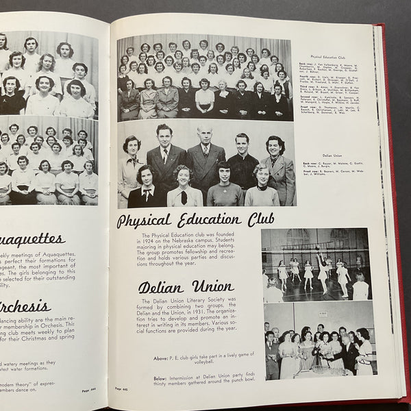The Cornhusker 1950 University of Nebraska Yearbook