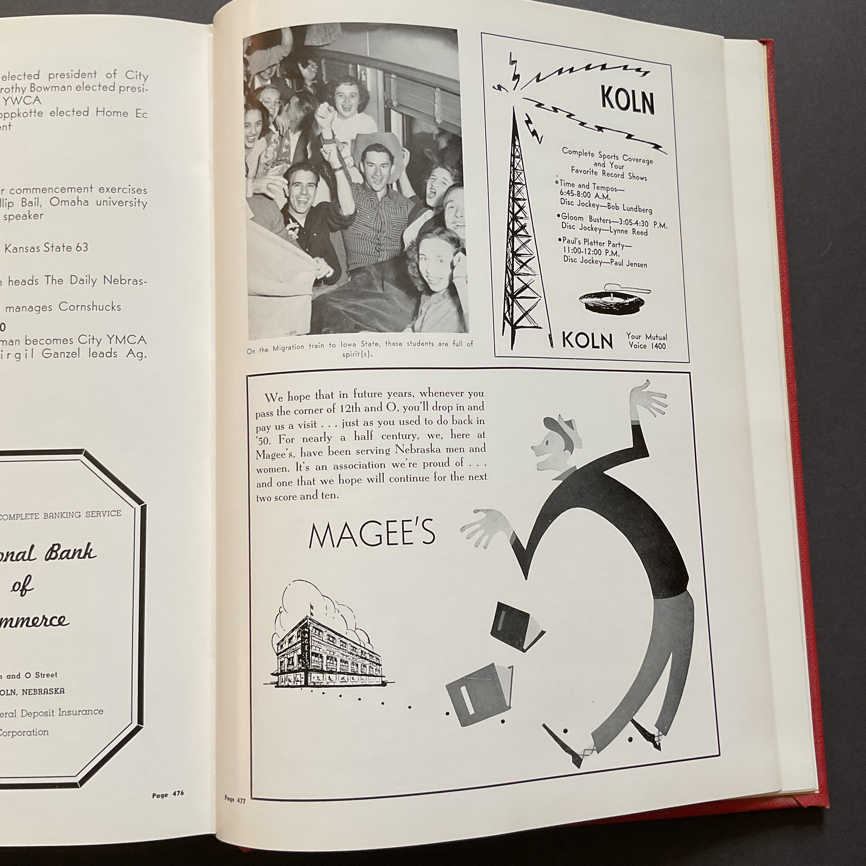 The Cornhusker 1950 University of Nebraska Yearbook - Avid Vintage