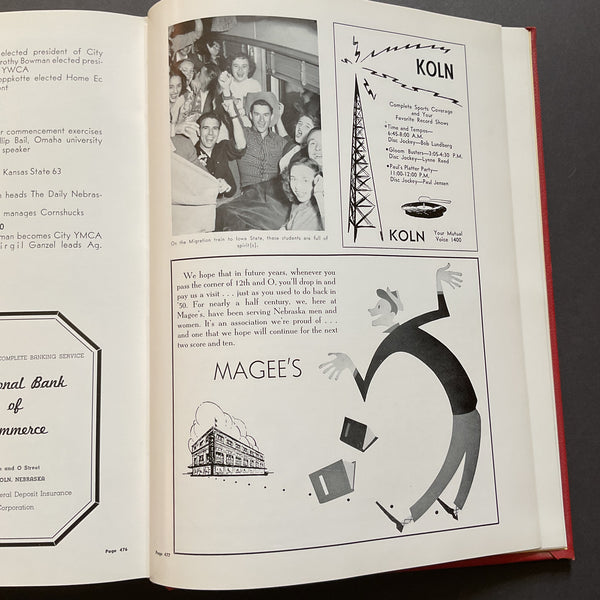 The Cornhusker 1950 University of Nebraska Yearbook