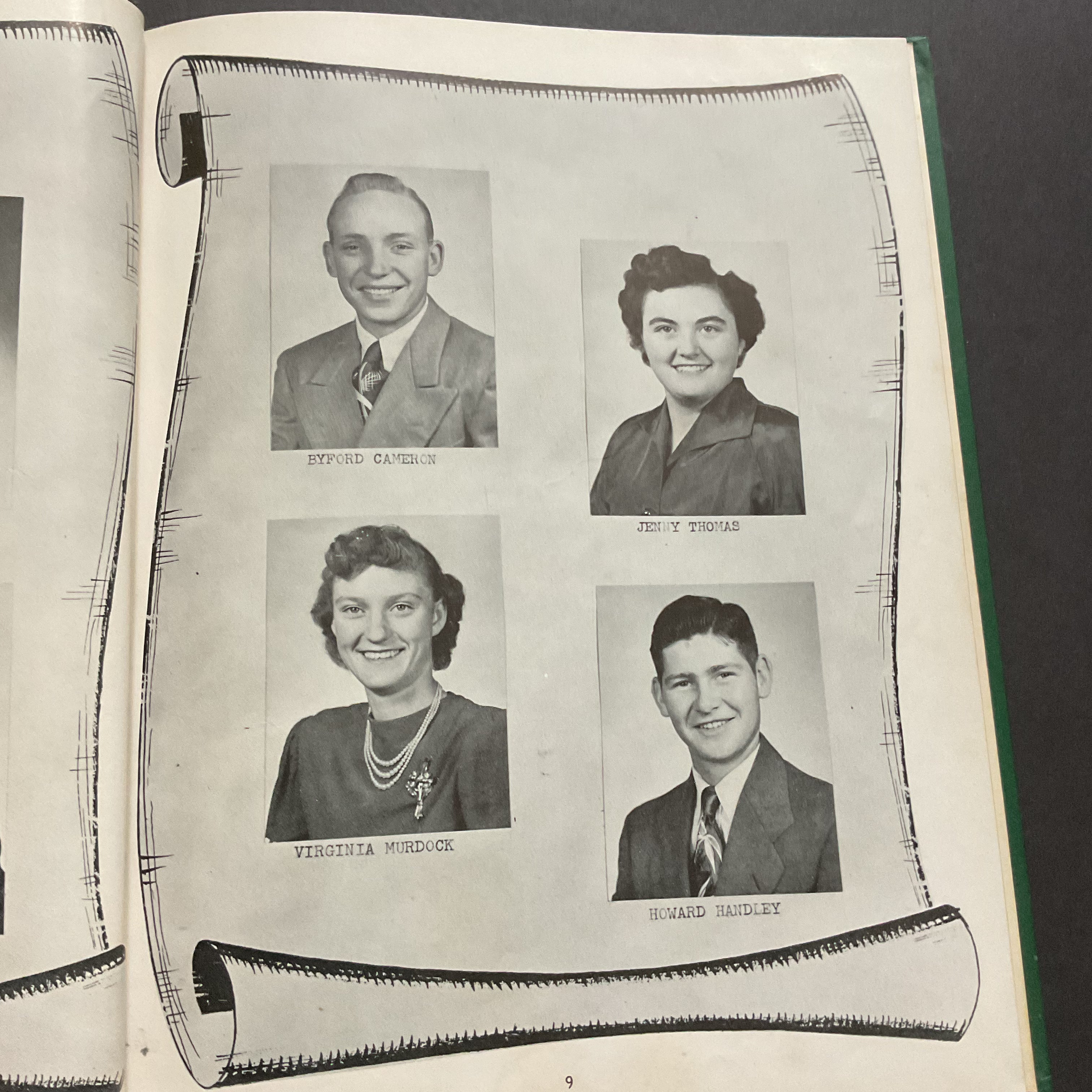 1953 Summerfield Kansas High School Yearbook The Shamrock Senior Photos - Avid Vintage