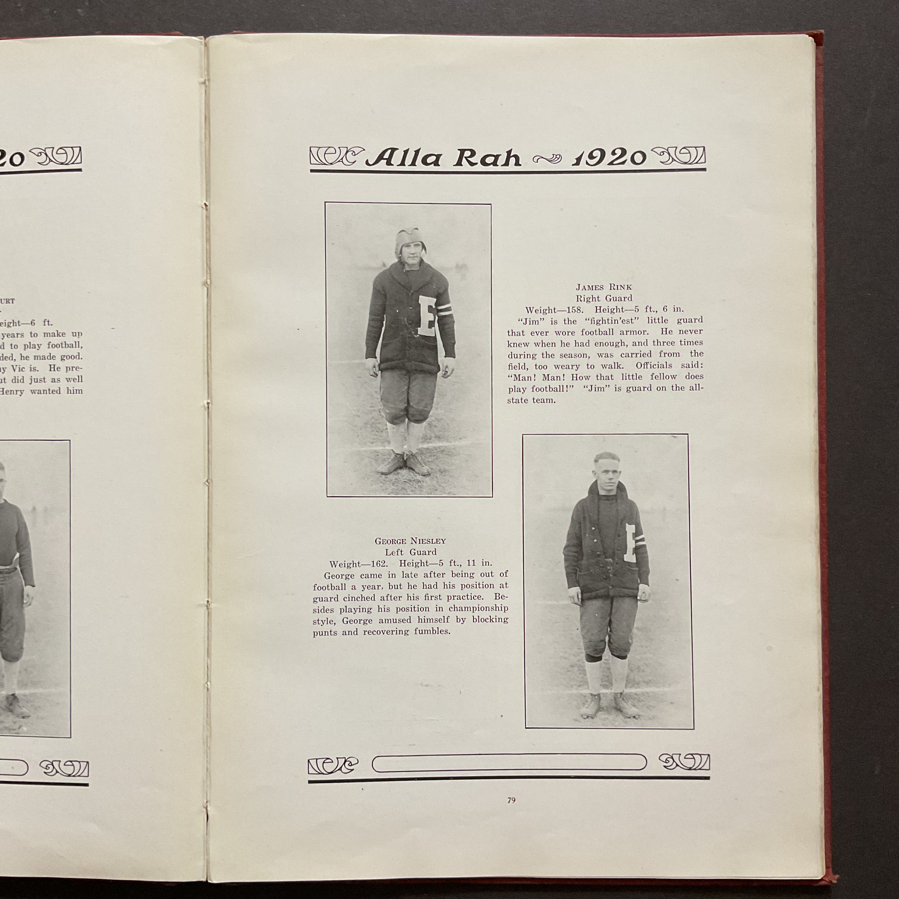 Alla Rah Vintage 1920 Emporia Kansas College Yearbook History