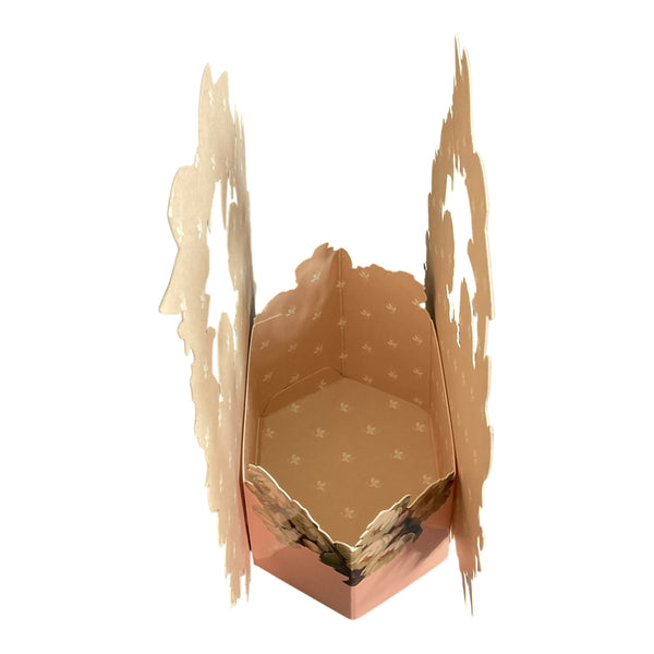 Vintage 1990 The Gifted Line Victorian Basket Box Children in the Flowers