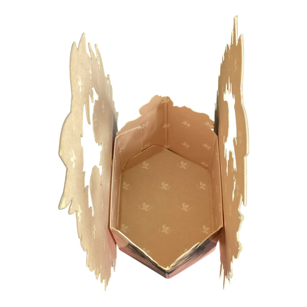 Vintage 1990 John Grossman Victorian Basket Box Children in the Flowers