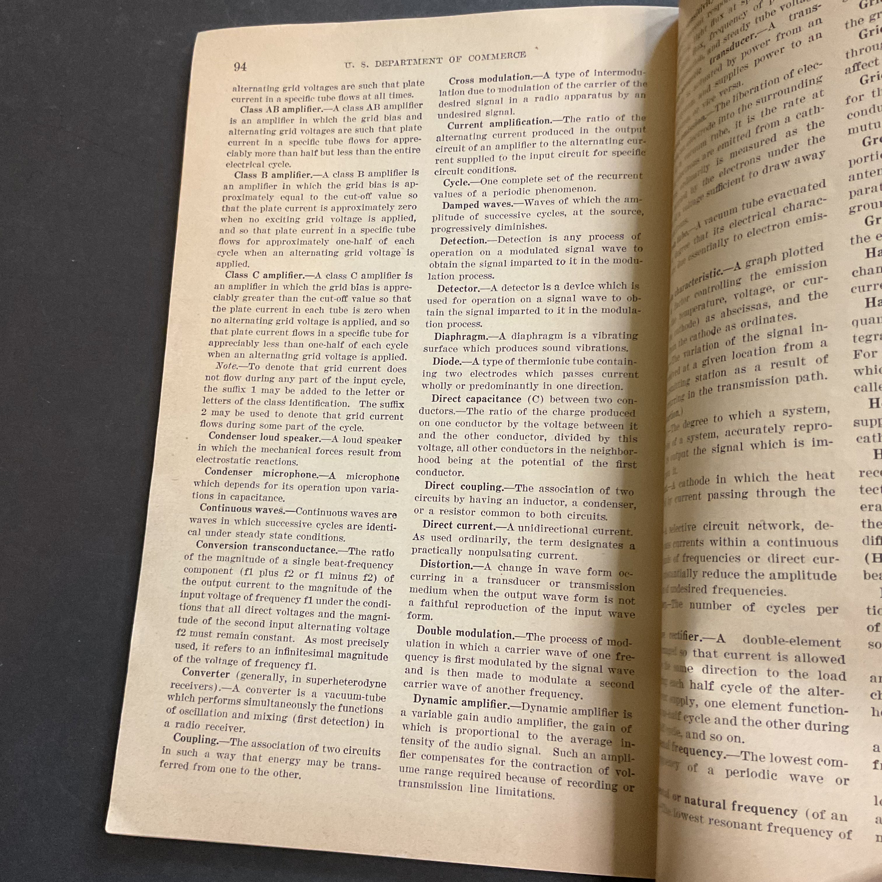 Vintage 1940 Pilot’s Radio Manual Book Reeder G Nichols - Avid Vintage
