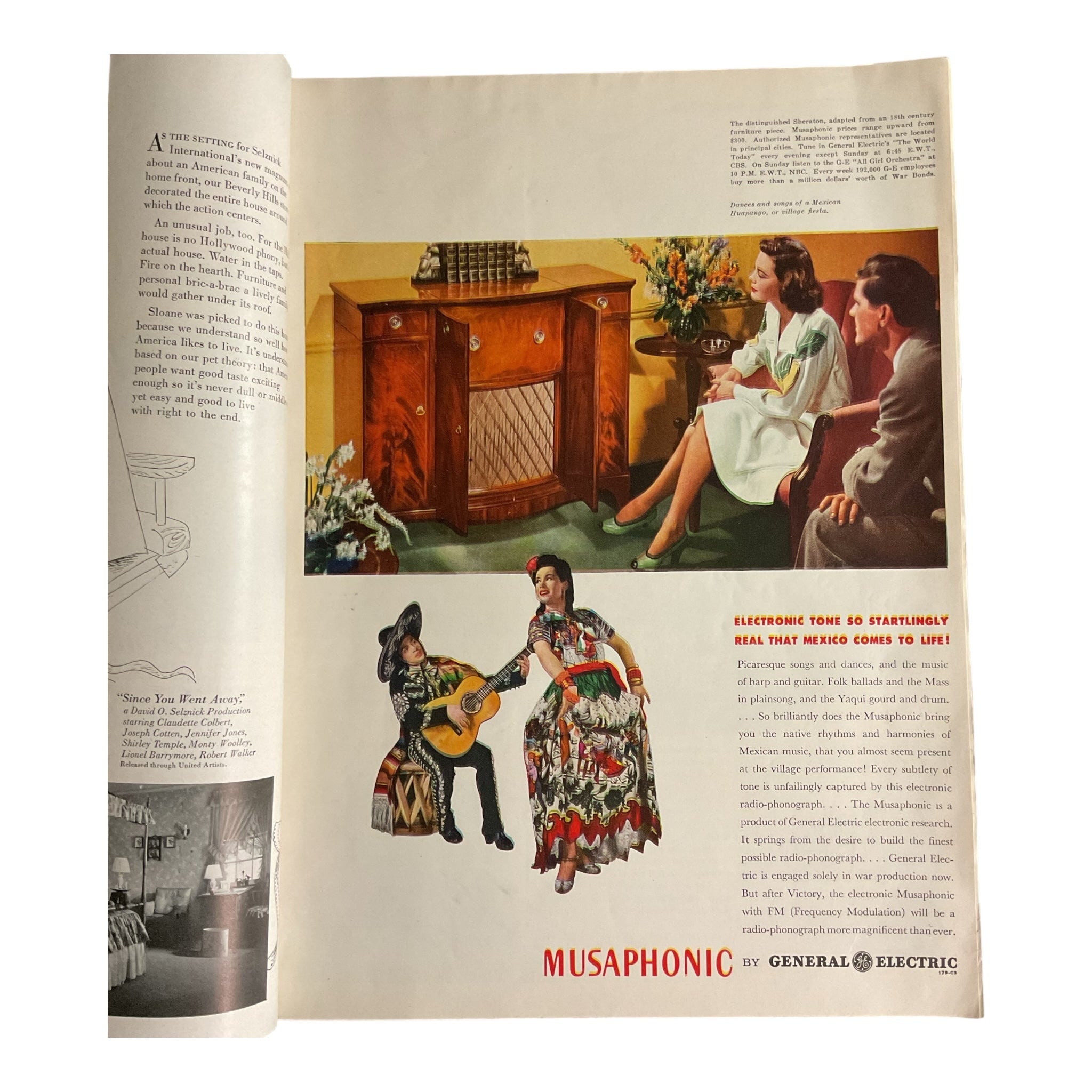 House Beautiful Magazine June 1944