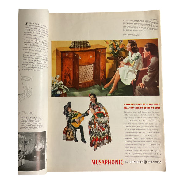 House Beautiful Magazine June 1944