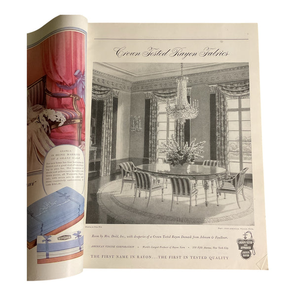 House Beautiful Magazine Combined with Home & Field October 1940