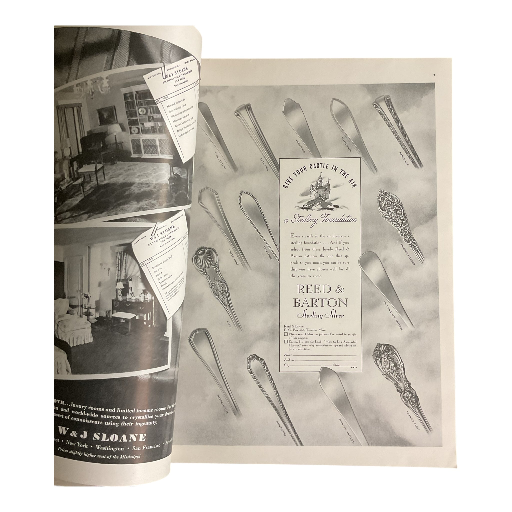 House Beautiful Magazine Combined with Home & Field October 1940