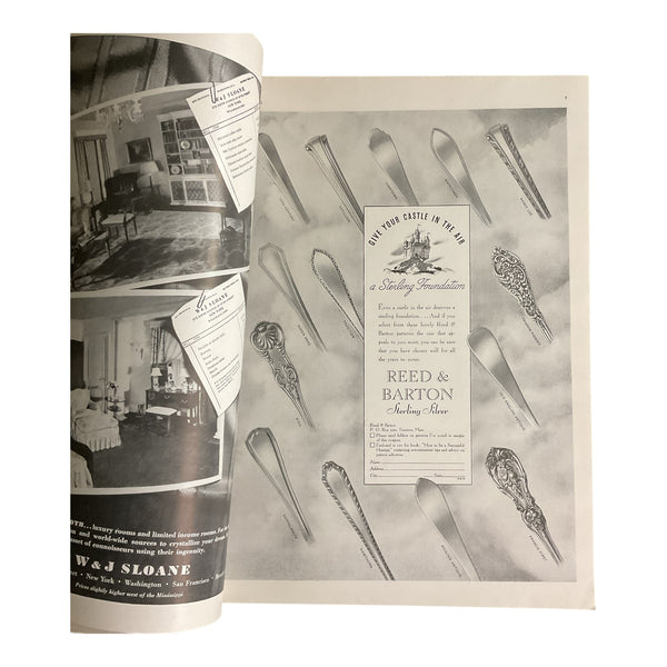 House Beautiful Magazine Combined with Home & Field October 1940