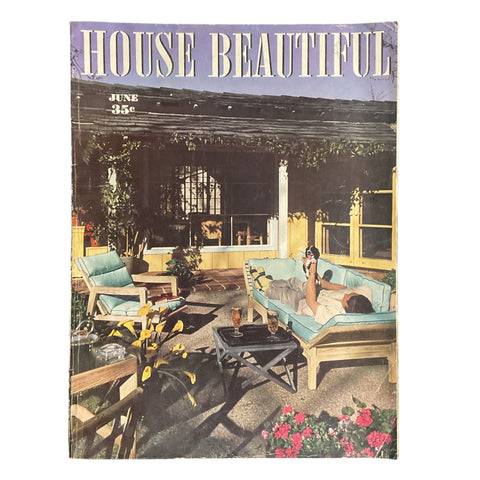 House Beautiful Magazine June 1944