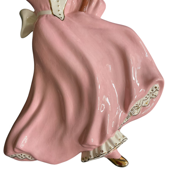 Vintage Little Bo Peep Ceramic Set of 3 Baby Nursery Wall Art