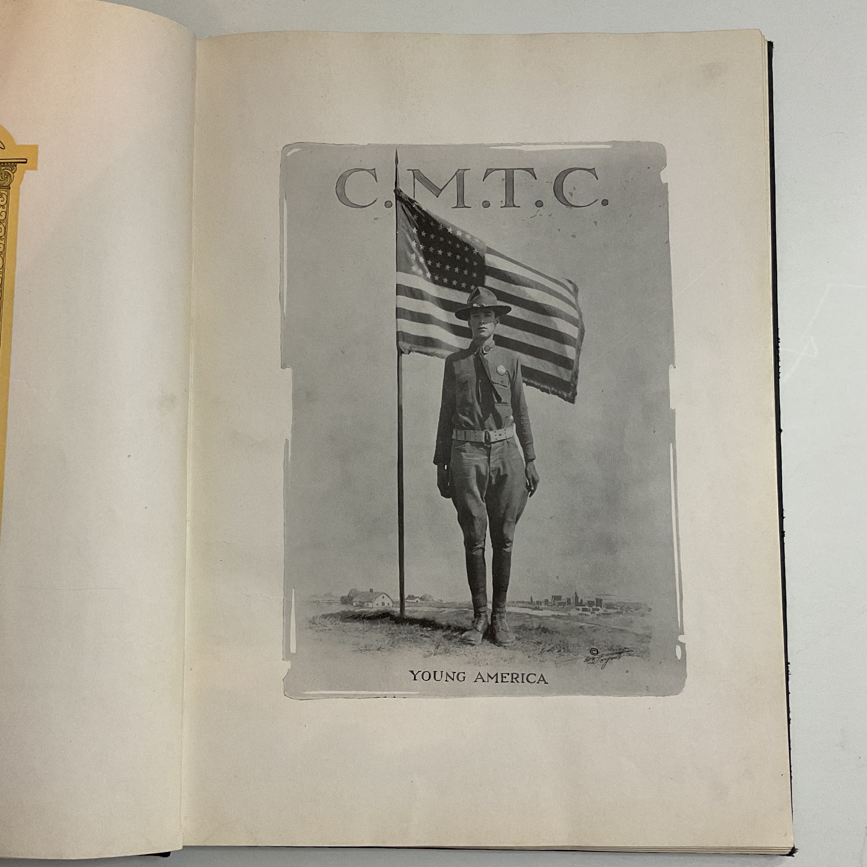 Vintage 1925 Des Moines Iowa C.M.T.C. Yearbook The Citizen