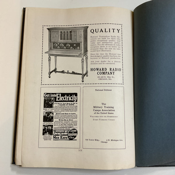 Vintage 1925 Des Moines Iowa C.M.T.C. Yearbook The Citizen