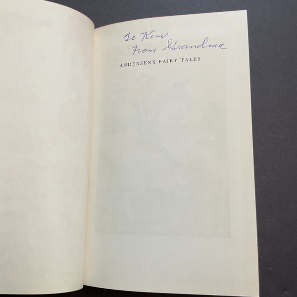 Andersen’s Fairy Tales Junior Deluxe Editions 1956 Hardcover Book