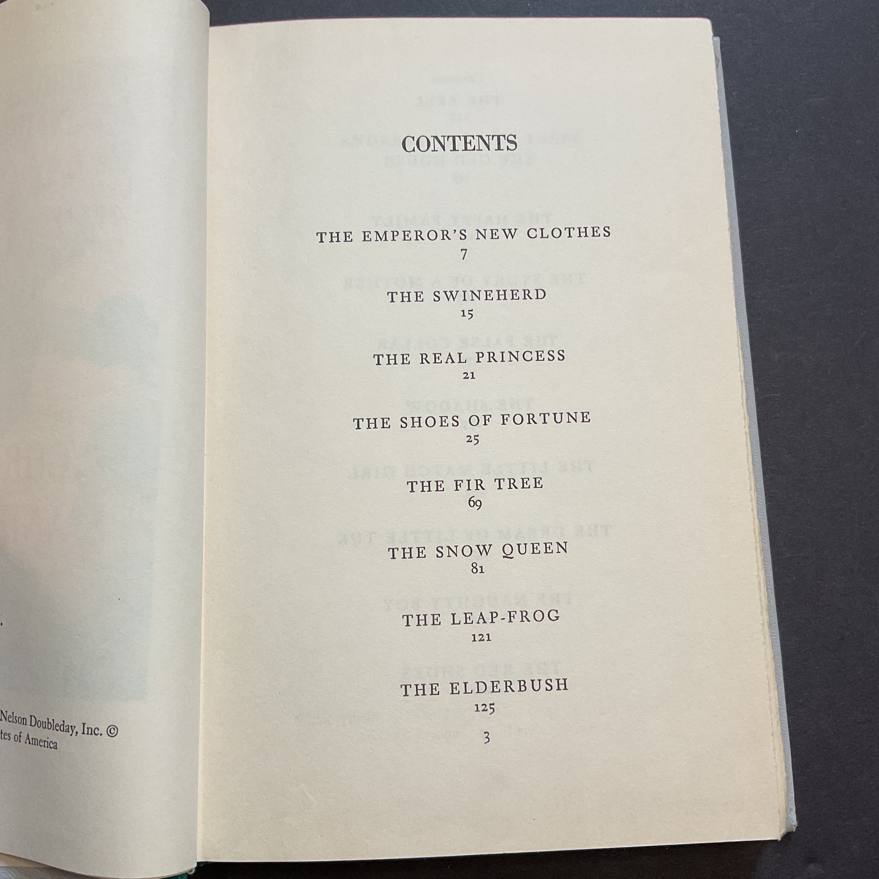 Andersen’s Fairy Tales Junior Deluxe Editions 1956 Hardcover Book