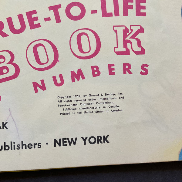 The True To Life ABC Book 1952 Hardcover