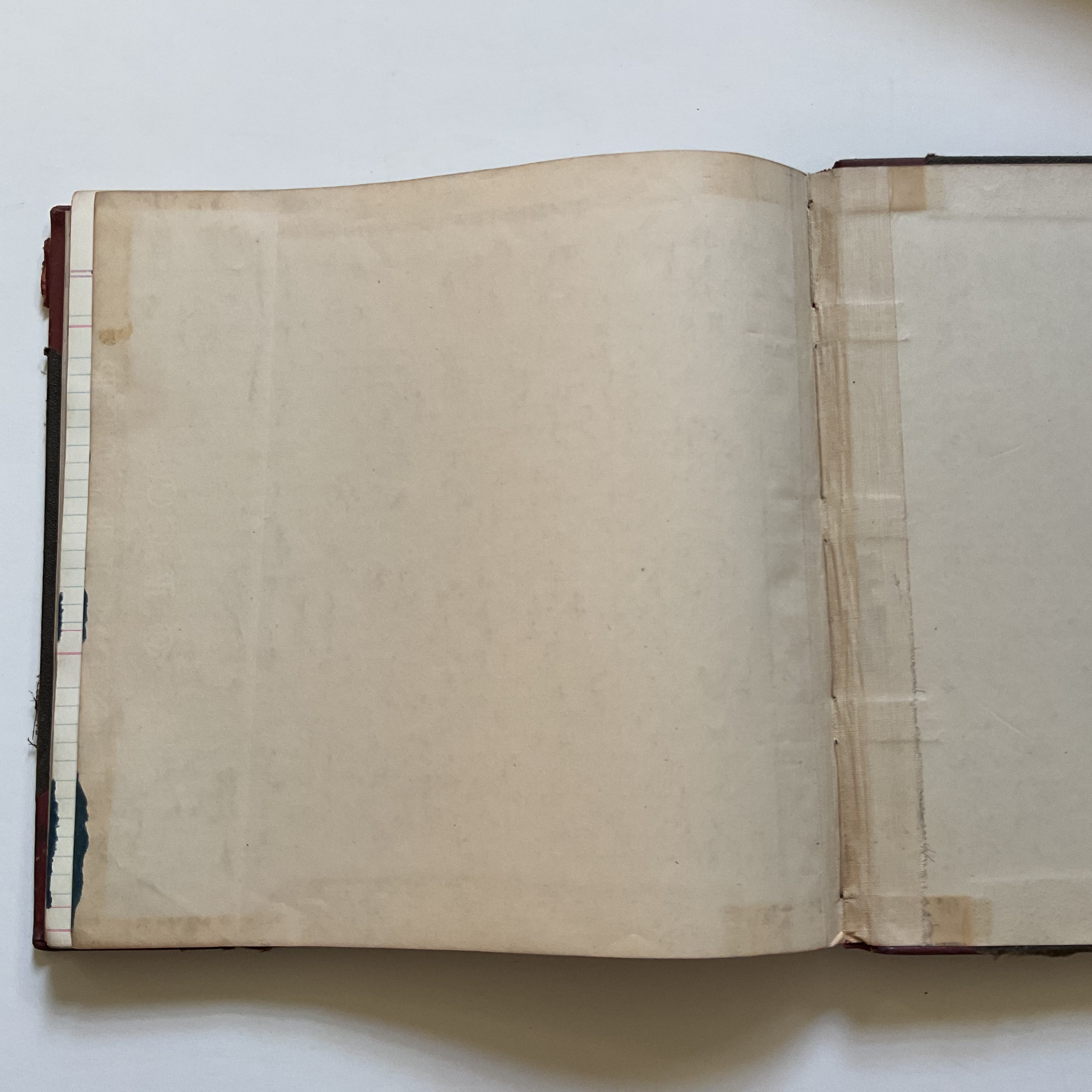 Antique Bank Ledger Book 1919-1922 Plattsmouth Nebraska 200 Pages Filled - Avid Vintage