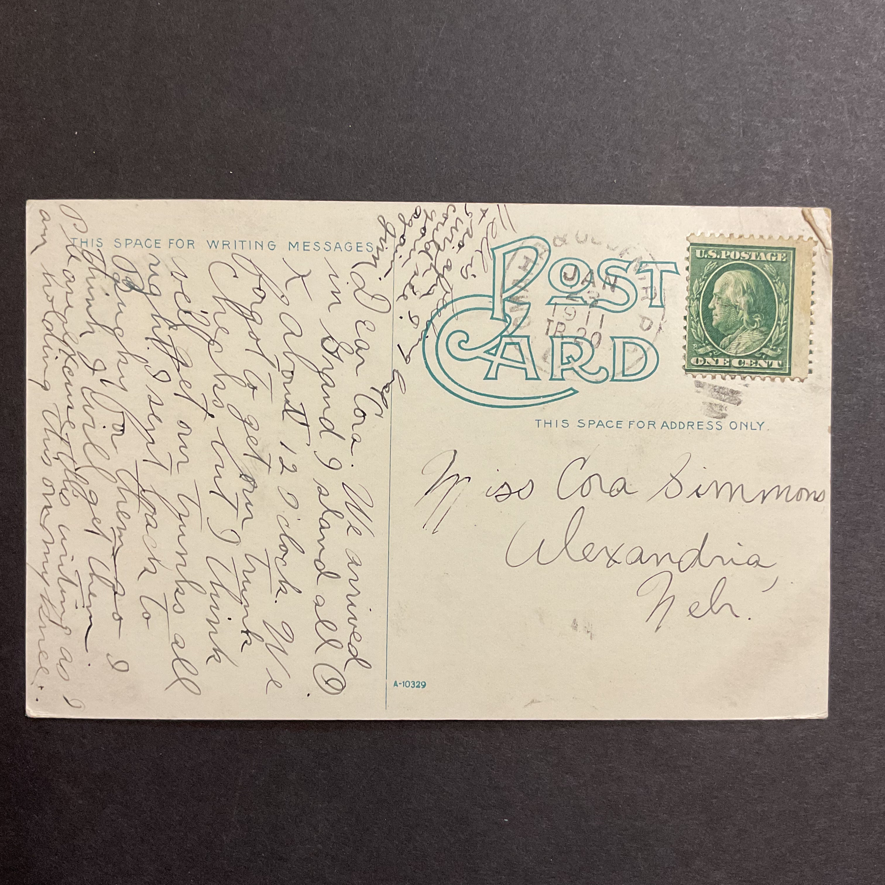 Vintage 1910s Postcard Soldiers Sailors Grand Island Nebraska