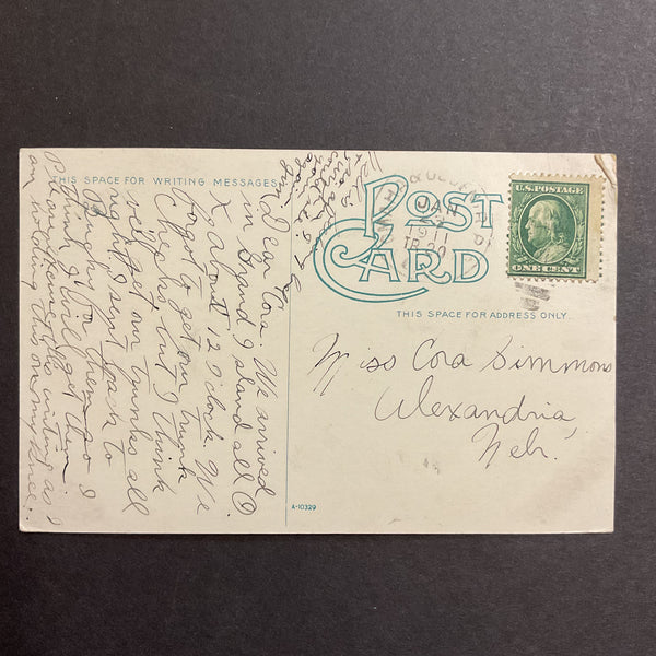 Vintage 1910s Postcard Soldiers Sailors Grand Island Nebraska