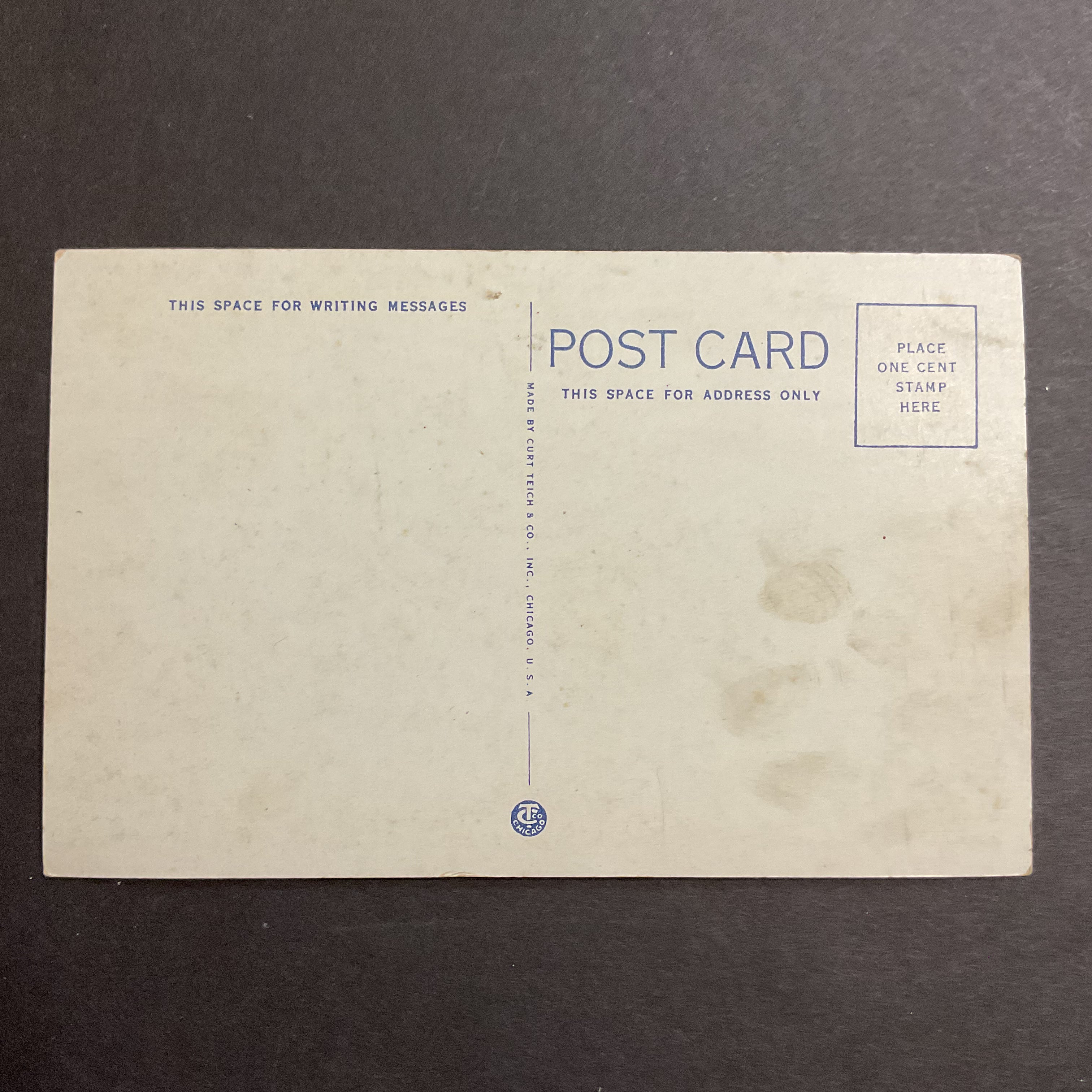 Vintage Town View Postcard Fairbury Nebraska Court House