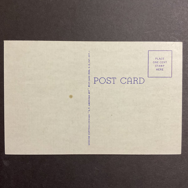 Vintage Town View Postcard City Auditorium Superior Nebraska