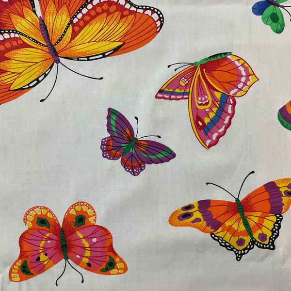 Cranston Print Works VIP Butterfly Fabric 44 x 1 Yard