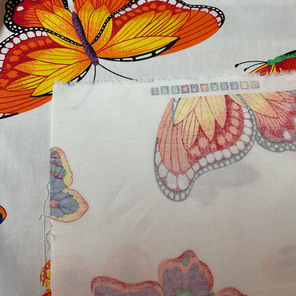 Cranston Print Works VIP Butterfly Fabric 44 x 1 Yard