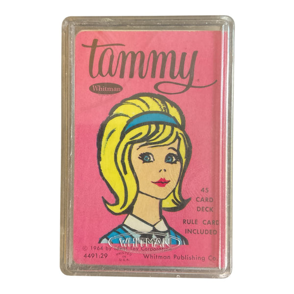 Vintage 1964 Whitman Tammy Playing Card Game Complete Deck No 4491