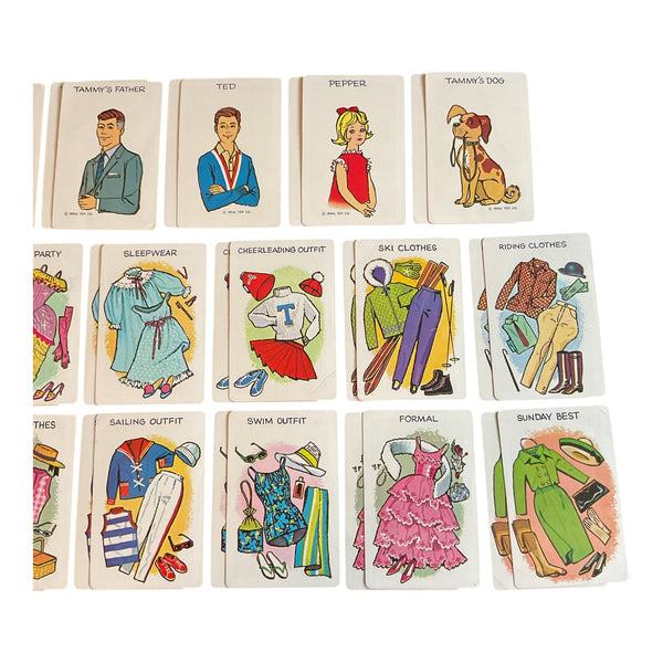 Vintage 1964 Whitman Tammy Playing Card Game Complete Deck No 4491