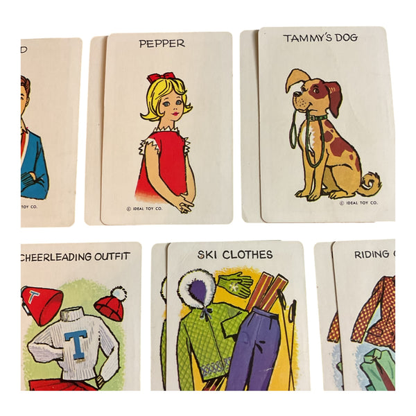 Vintage 1964 Whitman Tammy Playing Card Game Complete Deck No 4491